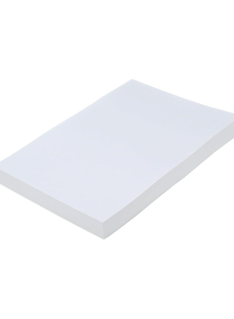 CLIPP 100-Piece Embossed Binding Cover Sheets 230gsm Thickness White  - Image 2