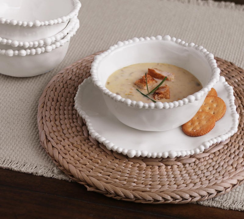 Beatriz Ball VIDA Alegria Cereal Bowl Set of 4 (White) - Image 5