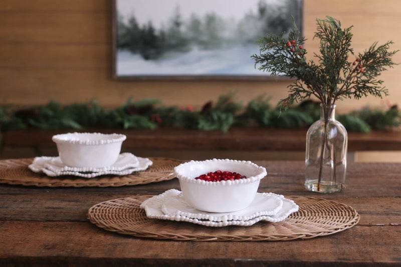 Beatriz Ball VIDA Alegria Cereal Bowl Set of 4 (White) - Image 4