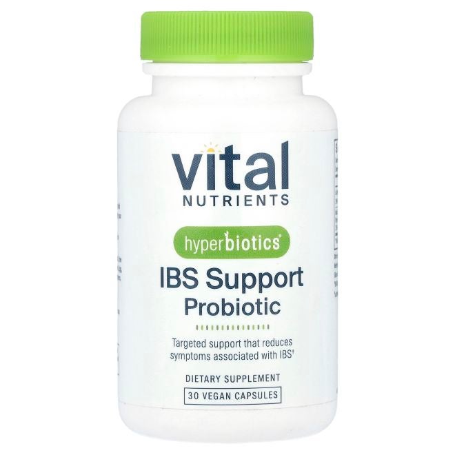Vital Nutrients Hyperbiotics® IBS Support Probiotic 30 Vegan Capsules - Image 1