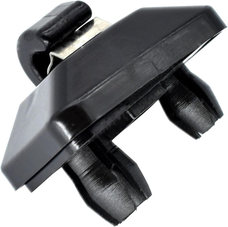 Wivplex 2X Black Sun Visor Clip Holder for Various Audi Models - Image 1