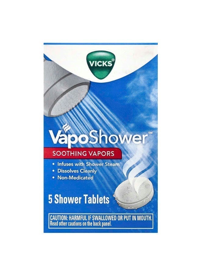 Vicks VapoShower Soothing Vapors 5 Shower Tablets - Image 2