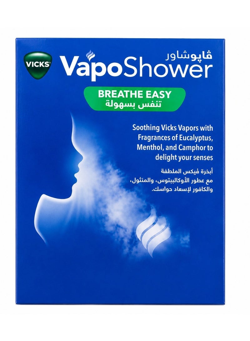 Vicks VapoShower Soothing Vapors 5 Shower Tablets - Image 3