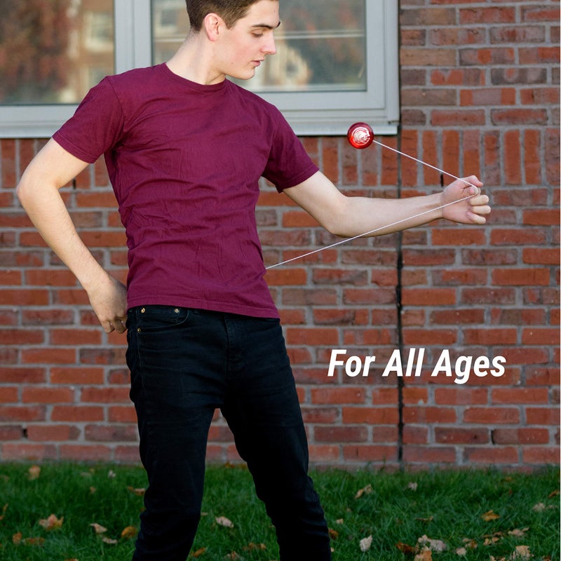 Yomega Fireball YoYo -HIGH Performance Responsive Transaxle Yoyo, Great for String Tricks for Advance Players to Perform Like Pros + Extra 2 yo yo Strings & 3 Month Warranty (Yellow and Black) - Image 5