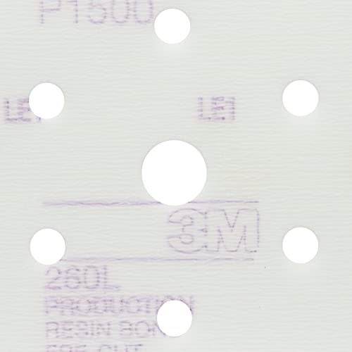 3M Hookit Finishing Film Abrasive Disc 00950, 6 in, 1500+ Grade, 100 Pack, Clear Coat Sanding, Paint Finishing, Defect Removal, Tear Resistant - Image 5