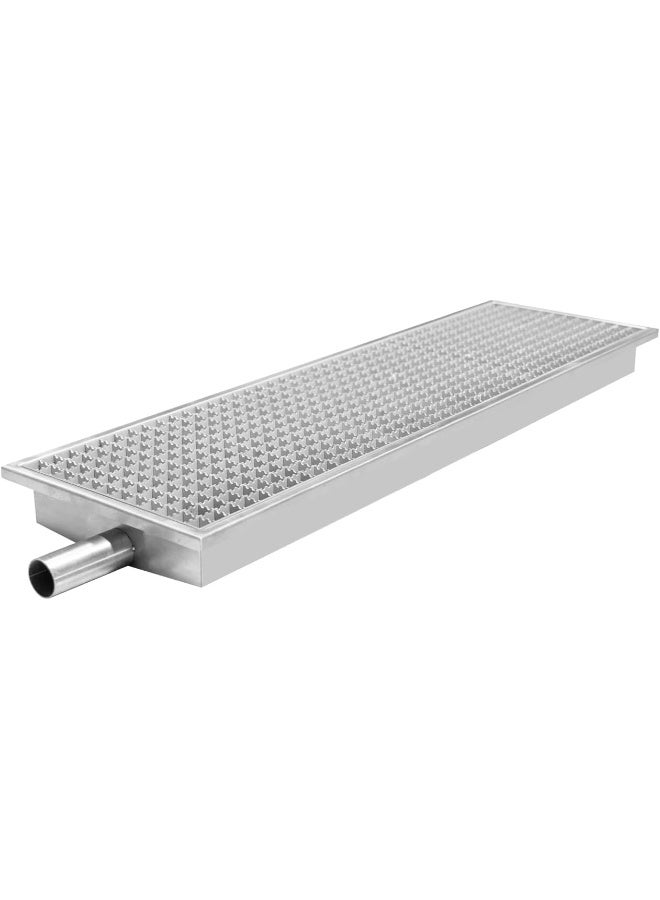 SOFIA Refrigeration Side Drain Floor Grating, Stainless Steel for Commercial Kitchen (1000 x 300 MM) - Image 2