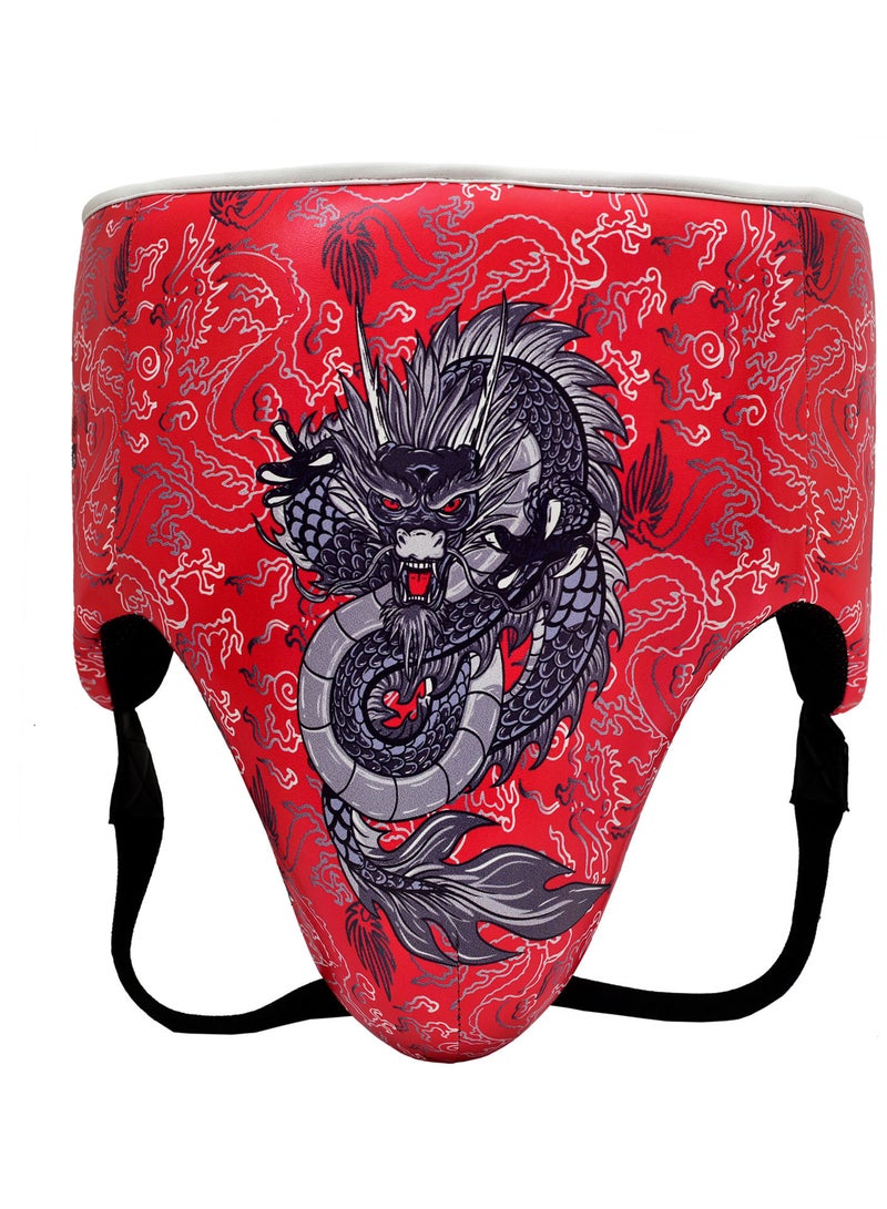 Spall Spall Groin Guard Groin Waist Abdominal Protector For Boxing Training Muay Thai Sports Gym Workout Karate MMA Kung Fu And Taichi Sanda - Image 1