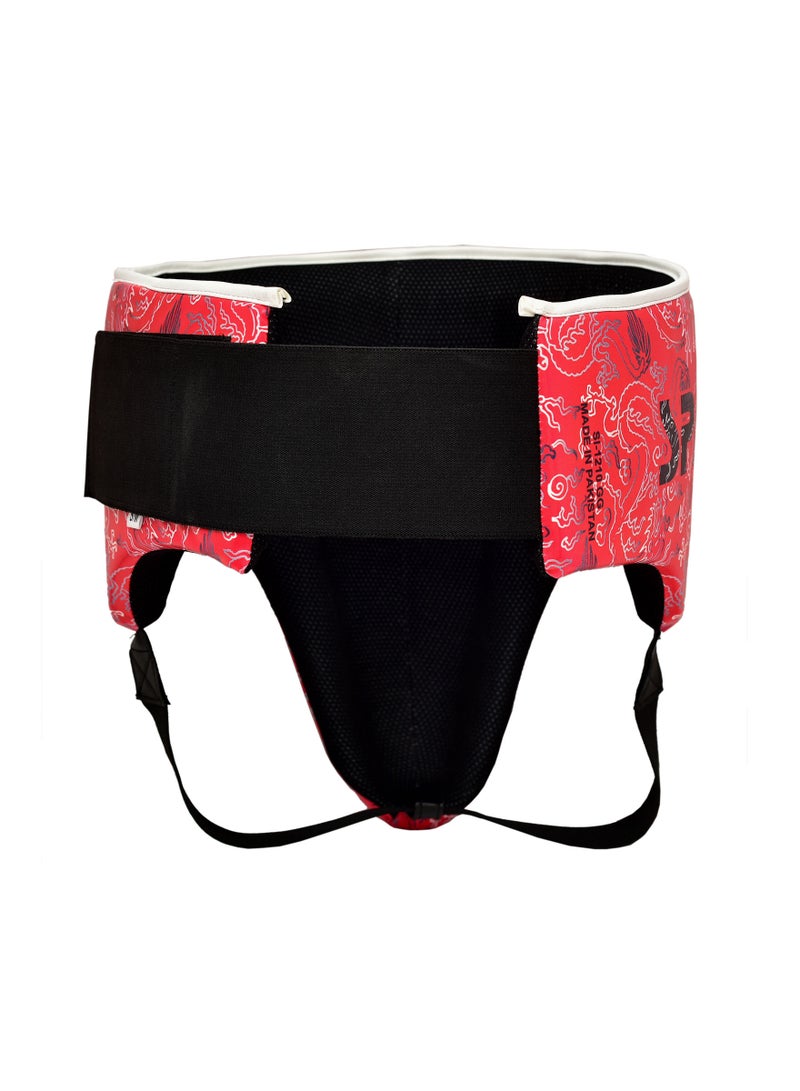 Spall Spall Groin Guard Groin Waist Abdominal Protector For Boxing Training Muay Thai Sports Gym Workout Karate MMA Kung Fu And Taichi Sanda - Image 2