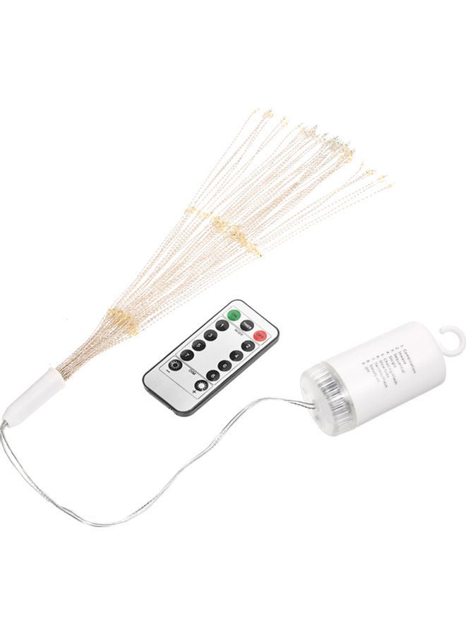 NIBEMINENT 150 LEDs Fireworks Light White - Image 1