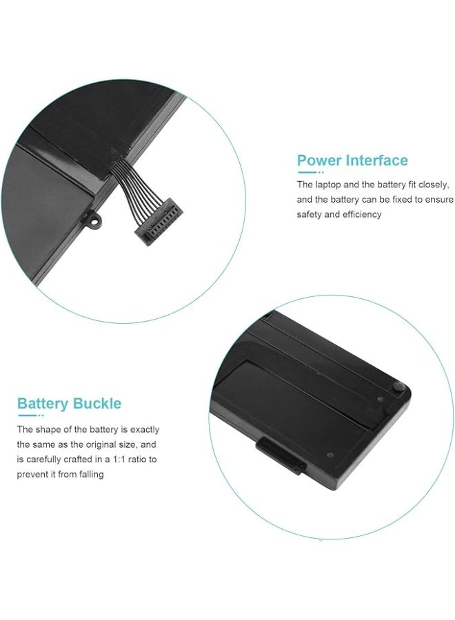 A1286 A1321 Laptop Battery for 15" Models MB985*/A, MB985LL/A, MB985TA/A, MB985X/A, MB985CH/A, MB985J/A, MB985ZP/A, MB986*/A, MB986ZP/A, MC118*/A, MC46J. - Image 2