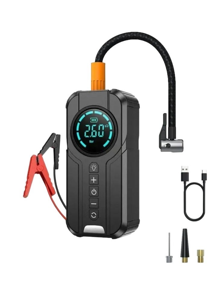 Denx DX414 6000mAh Portable Battery Pack with Charger and Built-in Air Blower - Image 1