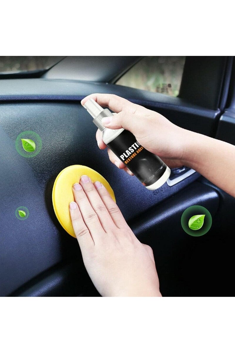 Generic Car seat and dashboard cleaner, very strong polish, and comes with a cleaning sponge  - Image 1