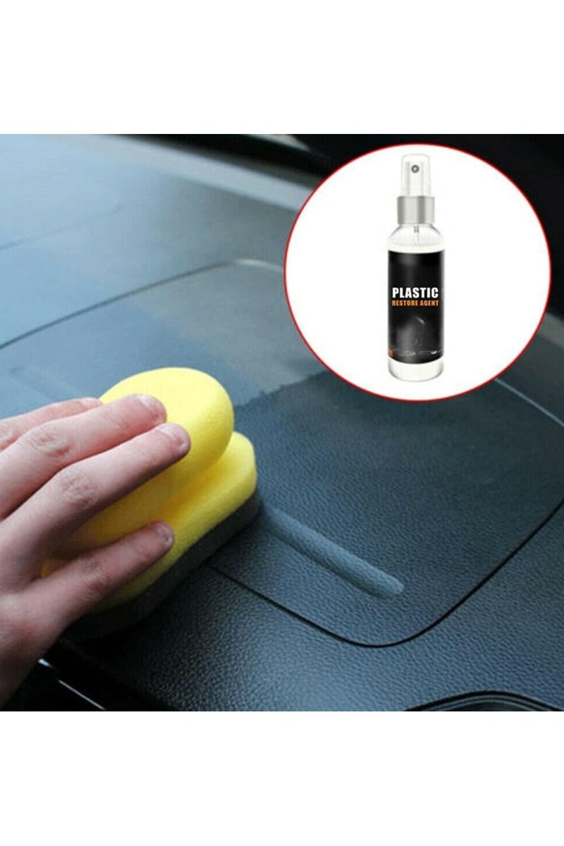 Generic Car seat and dashboard cleaner, very strong polish, and comes with a cleaning sponge  - Image 4