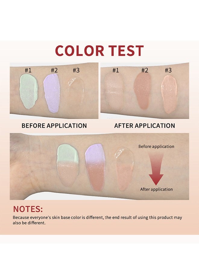 lakerain CC Red Correctiong Cream With Centella Asiatica - Pereect Complexion Correcting Gel , Light Hydrating Skin Concealer Full Coverage,Moisturizing Pre-Makeup Primer Brightening For Mature Skin #03  - Image 4