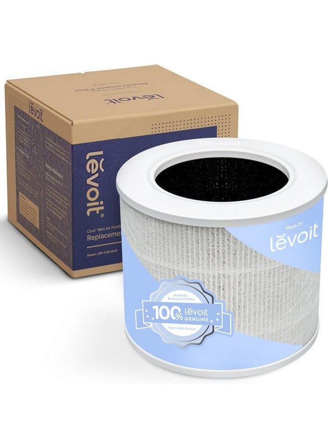 LEVOIT LEVOIT Core Mini-P Replacement Filter, Genuine Core Mini-RF Air Purifier Filters, Supports HEPA Sleep Mode, High-Efficiency Activated Carbon for Removal of Smoke, Odor, Allergens, Pollen, 1 Pack,White - Image 1
