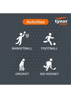 Tynor TYNOR Ankle Support Air Pro, Black & Orange, XL, 1 Unit  - Image 2