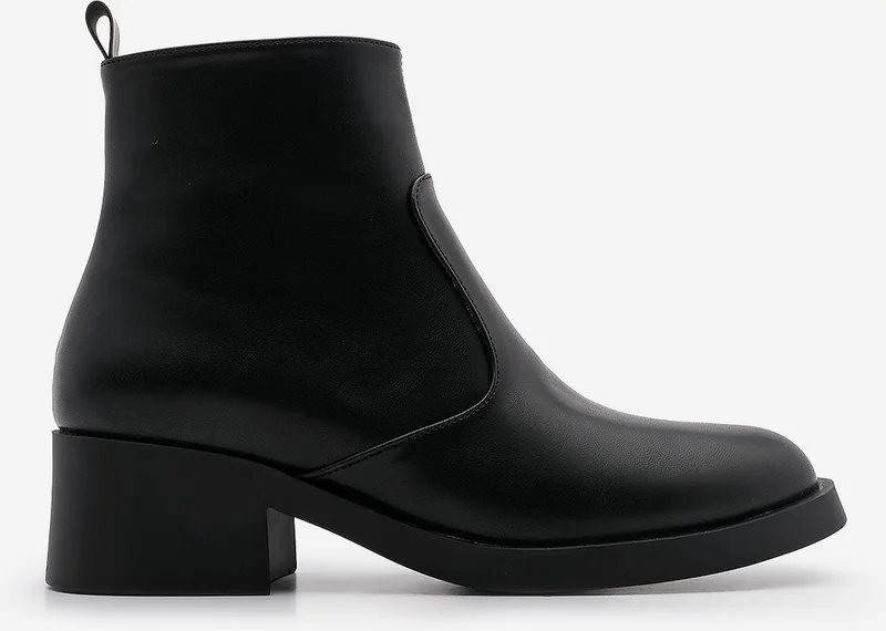 مارجين Margin Women's Zippered Daily Boots Gontre