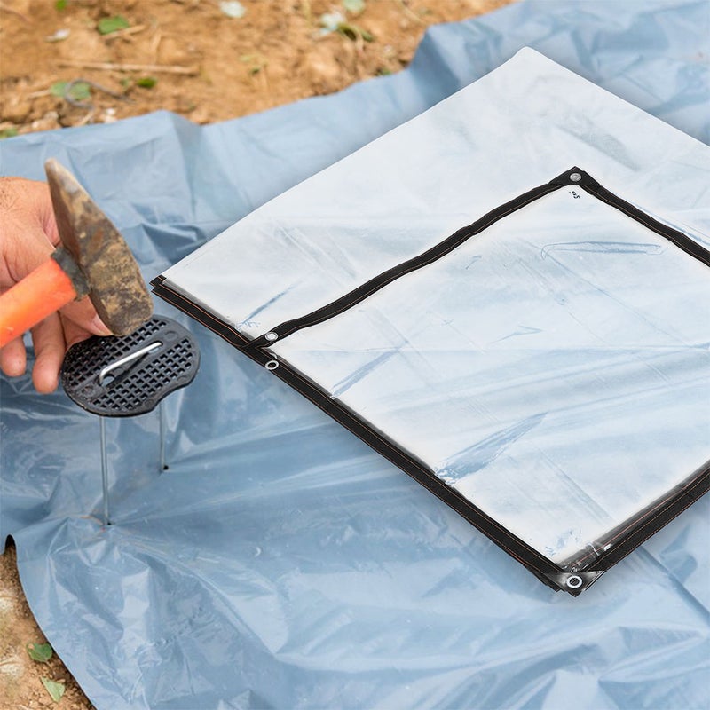 Clear Greenhouse Film Greenhouse Thicken Film Sturdy Garden Greenhouse Rainproof Film - Image 5