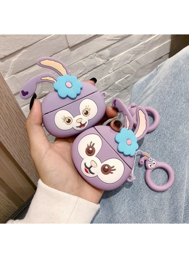 Year Headset For Apple 4 Generation AirpodsPro2 Cartoon Cute Protective Shell Premium-Color:Stellar With Pendant-Applicable Models:Airpods Pro/Pro2 - Image 1