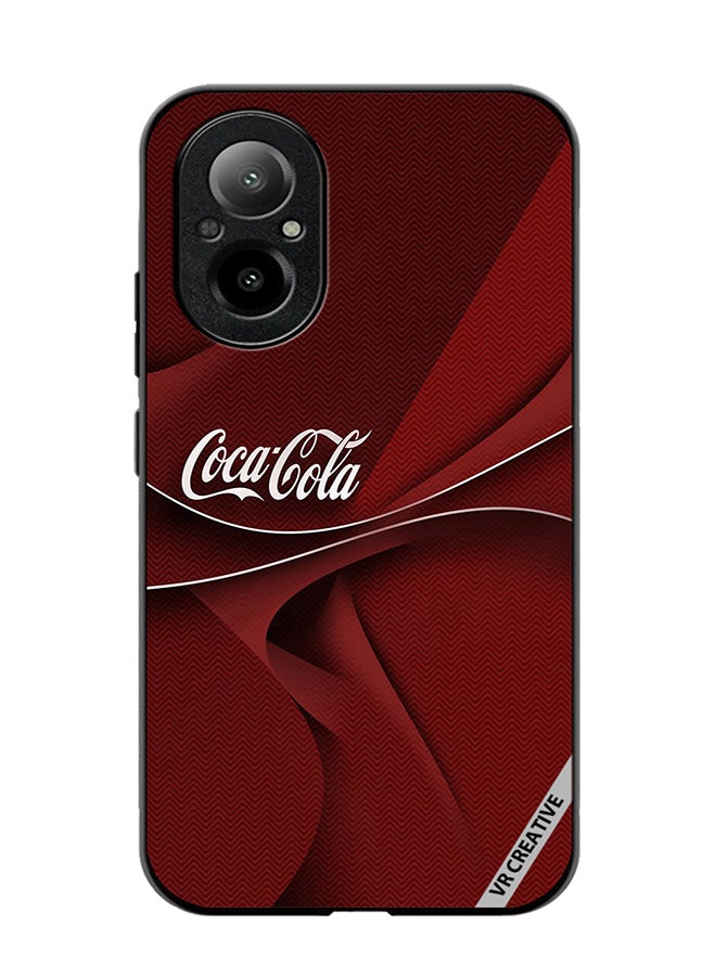 VR CREATIVE Protective Case Cover For Realme C67 4G Cocacola Design Multicolour - Image 1