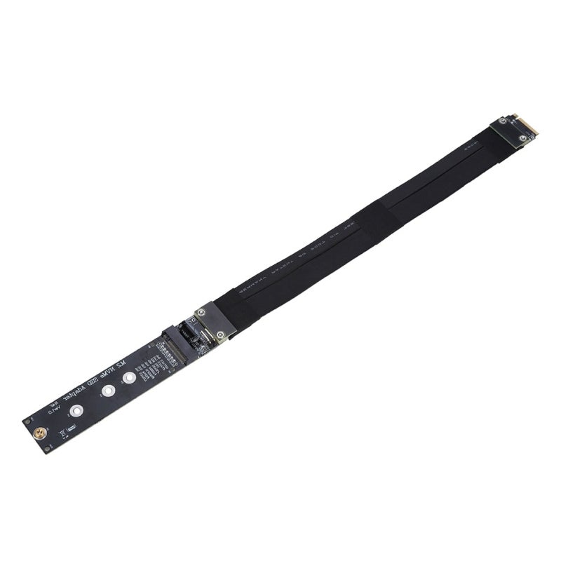 M.2 NVMe SSD Extension Cable 32Gbps PCI-E 3.0 x4 Full Speed - Durable High-Quality Material Solid State Drive Extension Cable for Laptop - Image 4