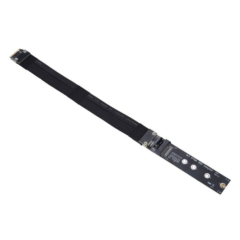 M.2 NVMe SSD Extension Cable 32Gbps PCI-E 3.0 x4 Full Speed - Durable High-Quality Material Solid State Drive Extension Cable for Laptop - Image 3