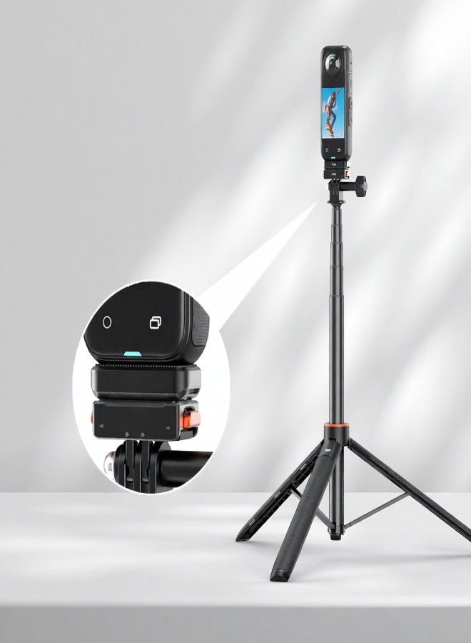 في ار اي جي قاعدة محول VRIG AC19 3 في 1 مغناطيسية سريعة الفك، بديل لحامل الكاميرا Insta360 X4 - Image 5