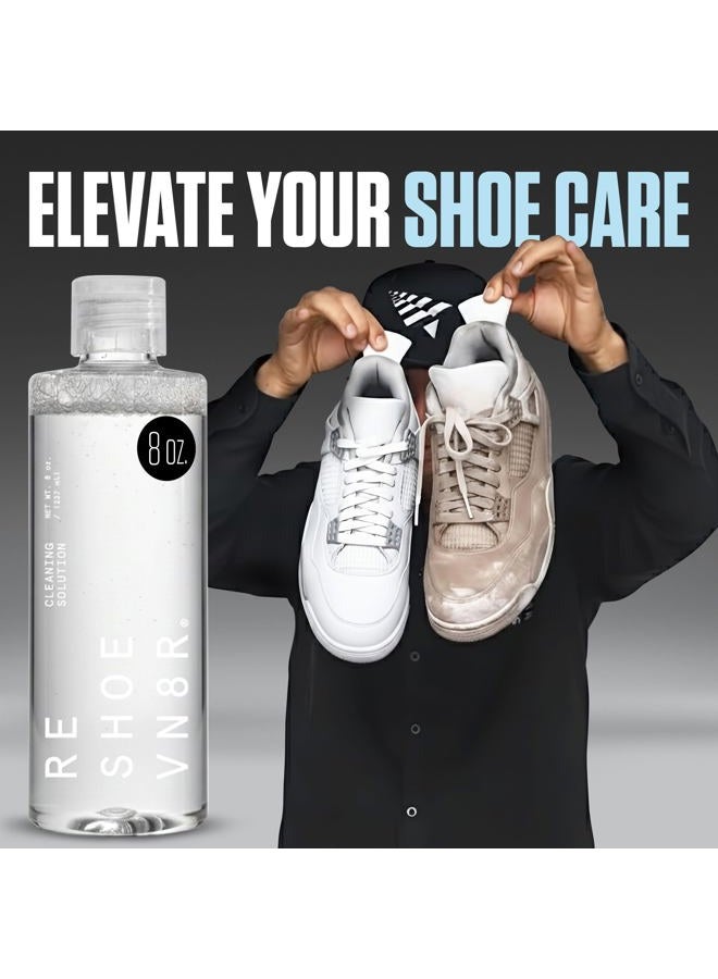 Reshoevn8r Shoe Cleaner White Leather Suede Mesh Sneaker Cleaning, Marrone - Image 5