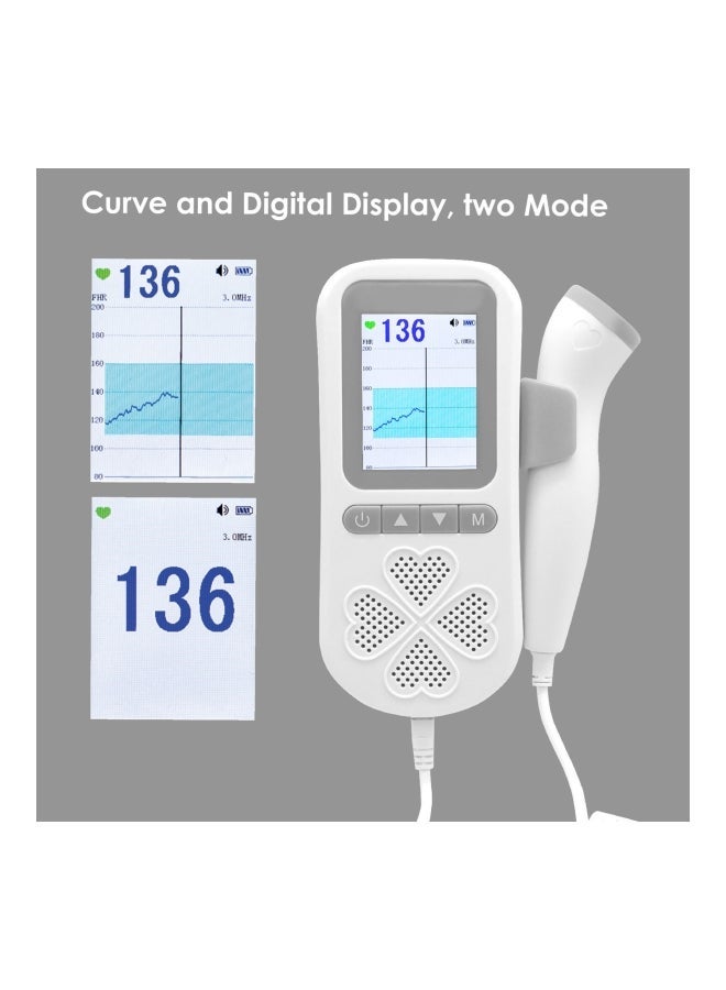 NIBEMINENT Doppler Handheld Baby Heart Rate Detector - Image 3