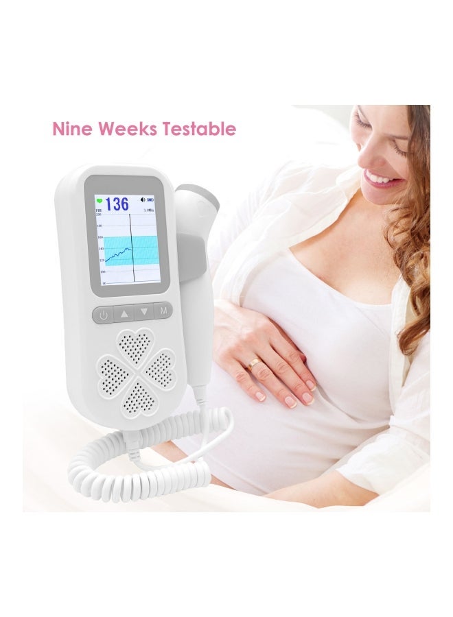 NIBEMINENT Doppler Handheld Baby Heart Rate Detector - Image 4