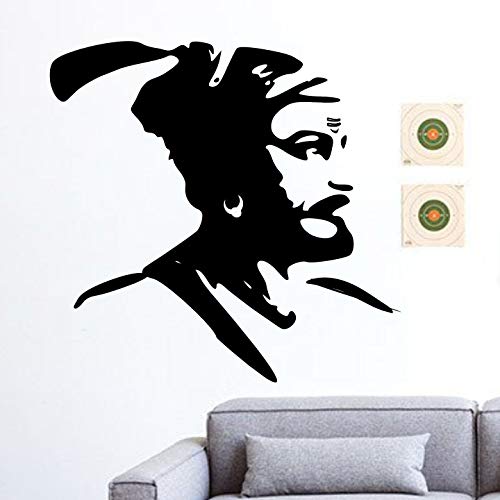 StickMe 'Chhatrapati Shivaji Maharaj Wall Sticker' -SM276 (Multi Colour, Vinyl - 50cm X 50 cm) - Image 2