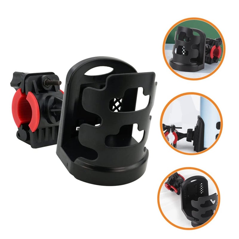 Universal Motorcycle Car Drink Holder Water Bottle Cup Stable Grip One Molding Design - Image 5