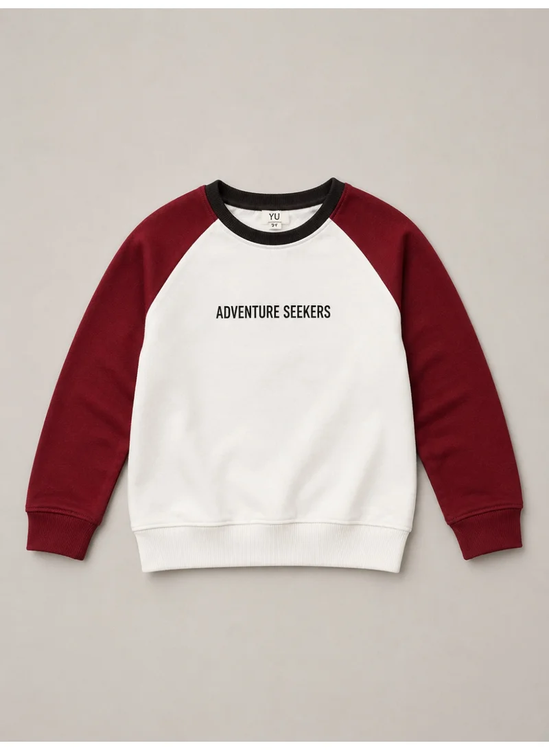 فكتور اند جين Boys’ Graphic Sweatshirt and Jogger Set