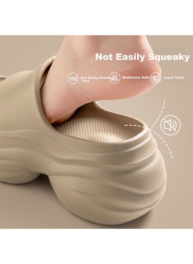 Tzldn Thick-soled Heightening Heel Slippers For Women, Outdoor Wear, New Summer Style, High Aesthetic Eva Squishy Feeling Ladies Sandals - Image 4