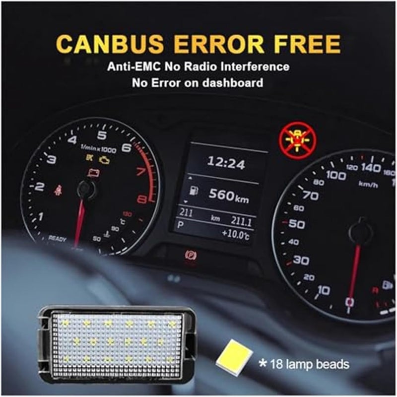 Wivplex Error Free Car License Plate Lights - Image 3