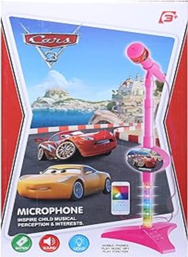 OR Microphone Cars Theme - with Light,Sound - Connecting to Mobile