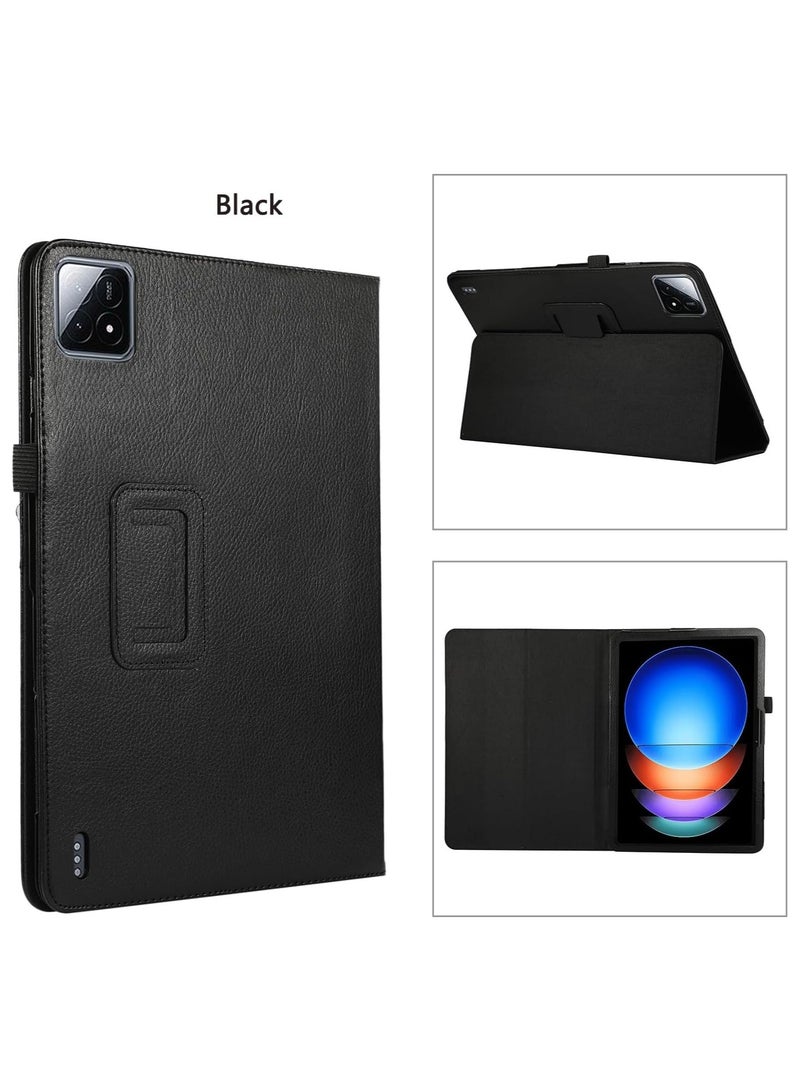 general Luxury PU Leather Case Compatible with Xiaomi Pad 6S Pro 12.4 inch 2024 Colourful Stand Tablet Cover Funda Full Body Protection Shell Coque - Image 4