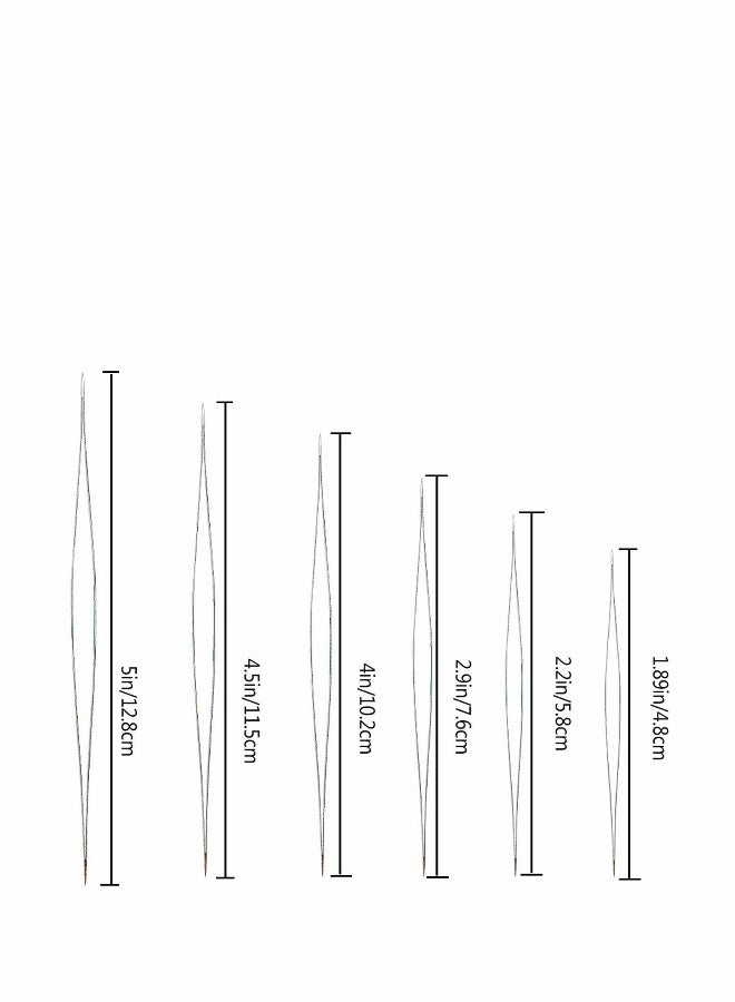 Beading Needles, 6 Sizes Beads Needles Big Eye Beading Needles Collapsible Beading Needles Set for Jewelry Making with Needle Bottle 18 Pieces - Image 3
