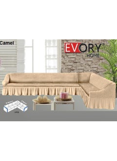 EVORY HOME Sofa Cover 2-Pieces 4m and 3m Super Stretchable Anti-Wrinkle Slip Flexible Resistant 