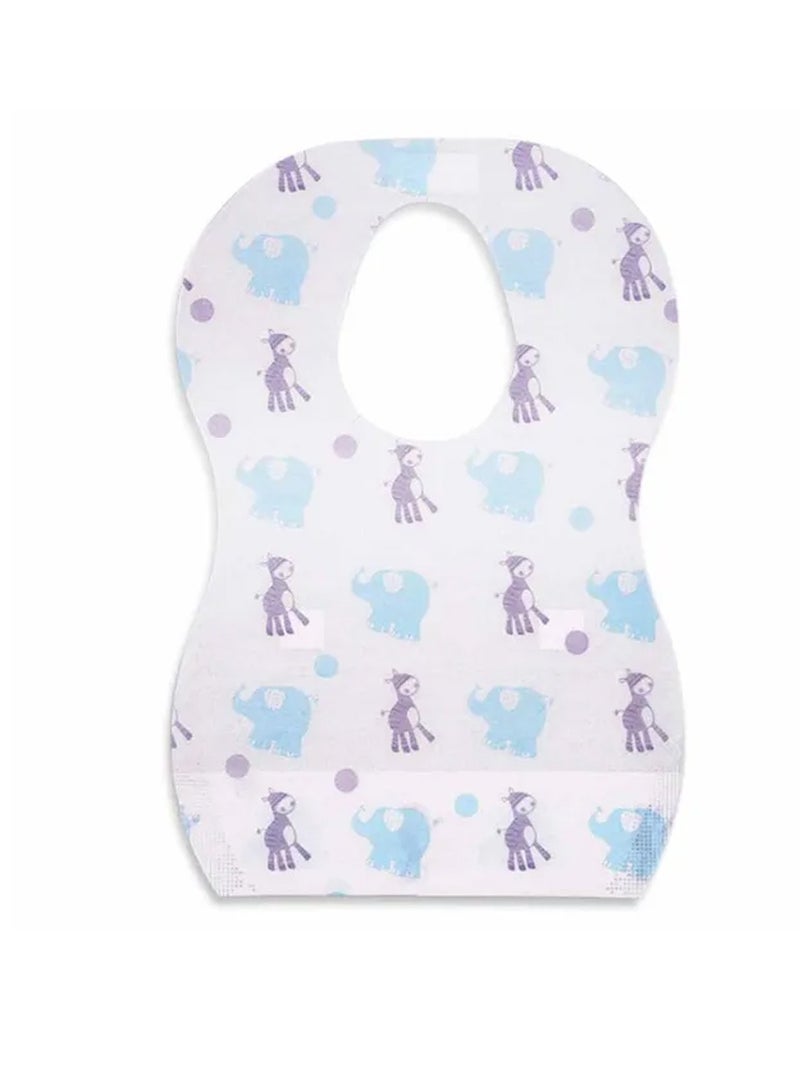 Star Babies - Disposable Bibs Pack of 15 - Elephant - Image 2