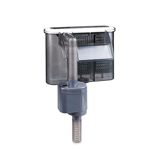 VAYINATO Kintons Aquarium Slim Hanging Filter with Oustide Pump (IQ Series) | Green Series 50% Energy Savings (IQ: 480 HF | 3.5 Watts | 380 L/H) - Image 1