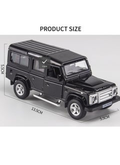 1/36 Land Rover Defender Car Model, Land Rover Model Car, Zinc Alloy Toy Car for Kids, Pull Back Vehicles Toy Car for Toddlers Kids Boys Girls Gift (Black) - pzsku/ZBE25A251E4274EE6EDF4Z/45/_/1741137114/a7125c84-d017-4032-8218-7ce995e832ce