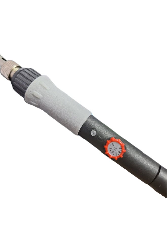 اي بي سي مكواة لحام كهربائية 60 وات، أداة لحام عالية الأداء مع تسخين سريع، تصميم متين، قبضة مريحة، مثالية للإلكترونيات وإصلاحات DIY والاستخدام المهني - Image 4