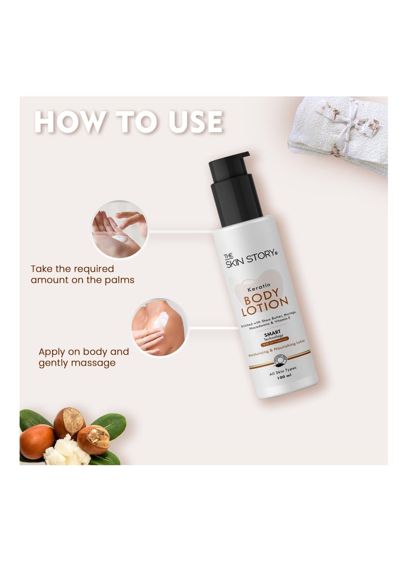 Skin Story Clean Beauty - The Skin Story Deep Moisturising Body Lotion Soft Supple Skin All Skin Types - Image 1