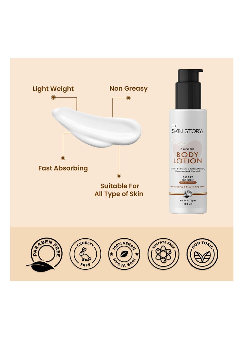Skin Story Clean Beauty - The Skin Story Deep Moisturising Body Lotion Soft Supple Skin All Skin Types - Image 1