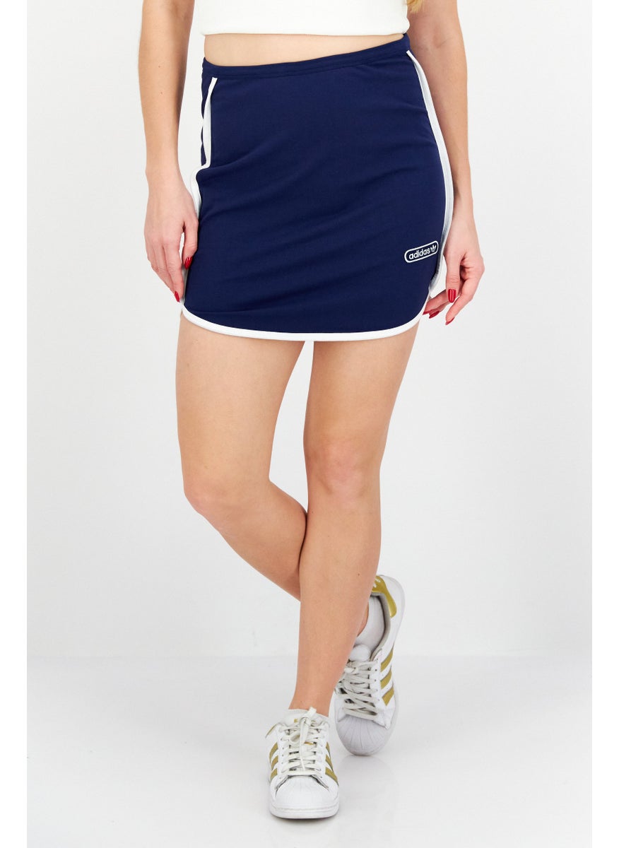 adidas Originals Women Sportswear Fit Outdoor Skirts, Navy  - Image 1
