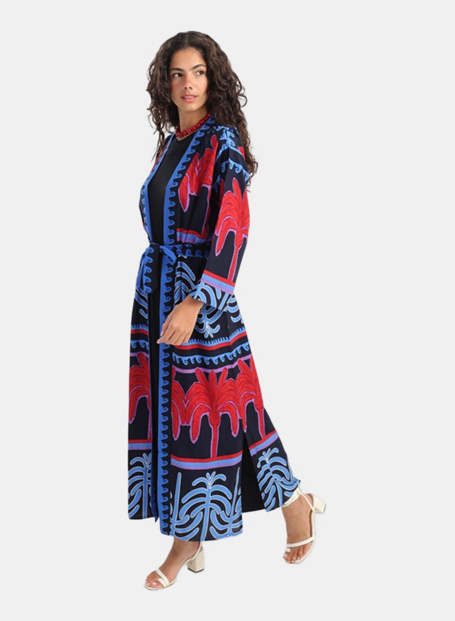 Carina كارديغان مزخرف بأشجار النخيل - Image 3