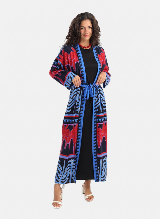 Carina كارديغان مزخرف بأشجار النخيل - Image 1