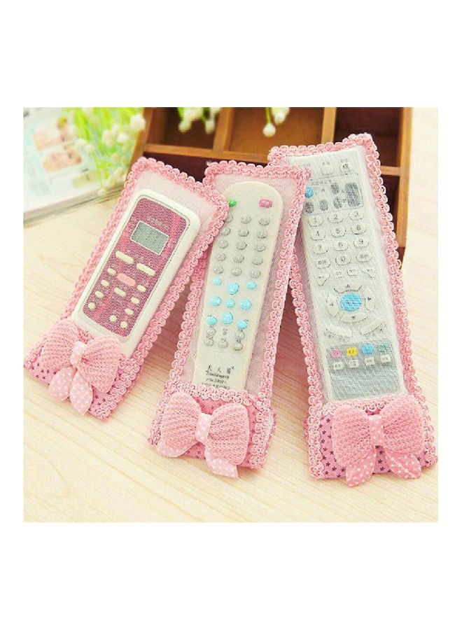 NIBEMINENT TV Air Conditioning Remote Control Case Cover Pink - Image 2