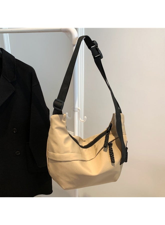 SHABILI Unisex Versatile Large-capacity Crossbody Bag, Boys' and Girls' Nylon Material Messenger Bag Shoulder Bag Satchel Bag Sling Bag, Daily Commuting Carry Bag Side Bag for Student，Teenagers, Men，Women - Image 4